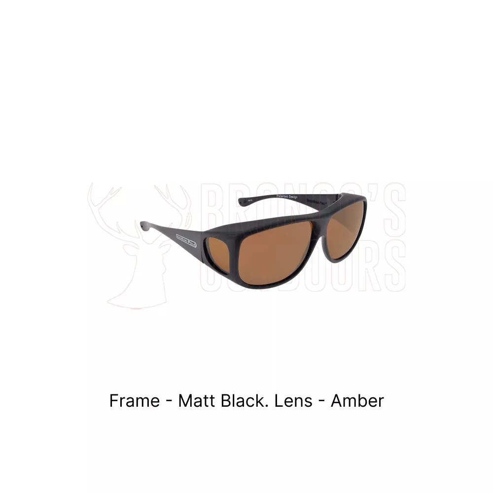 Fitovers Aviator Sunglasses Matte Black