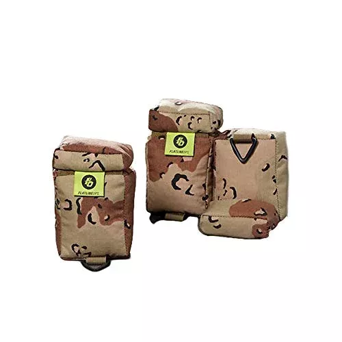 Flatline Ops Dirt Bag Shooting Bag Polypropylene Rectangle Lightweight (Brown)