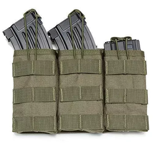 Fouos Triple Mag Pouch Tactical Pouch Nylon