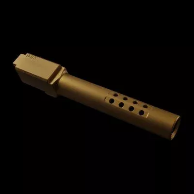 G17 TiN Ported Flush Cut BBL