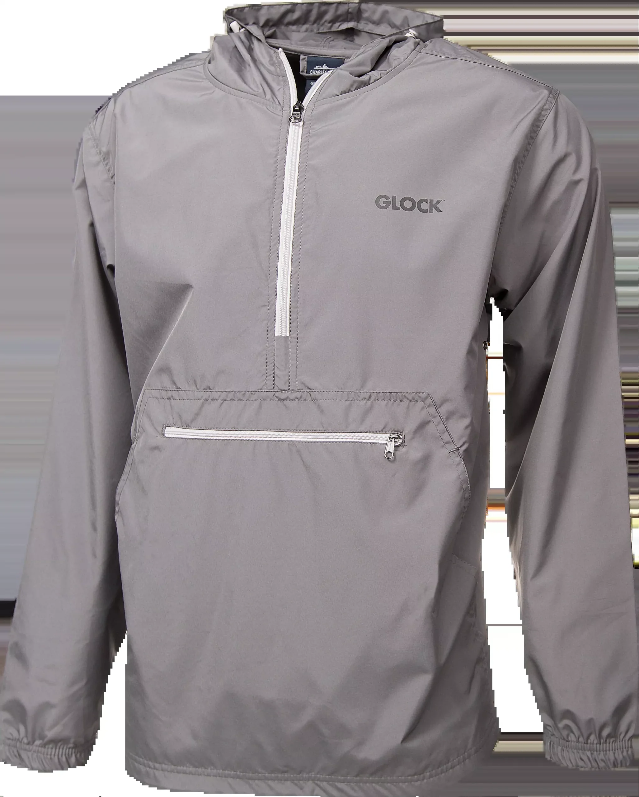 Glock Pack-N-Go Pullover Gray Large Long Sleeve Half-Zip