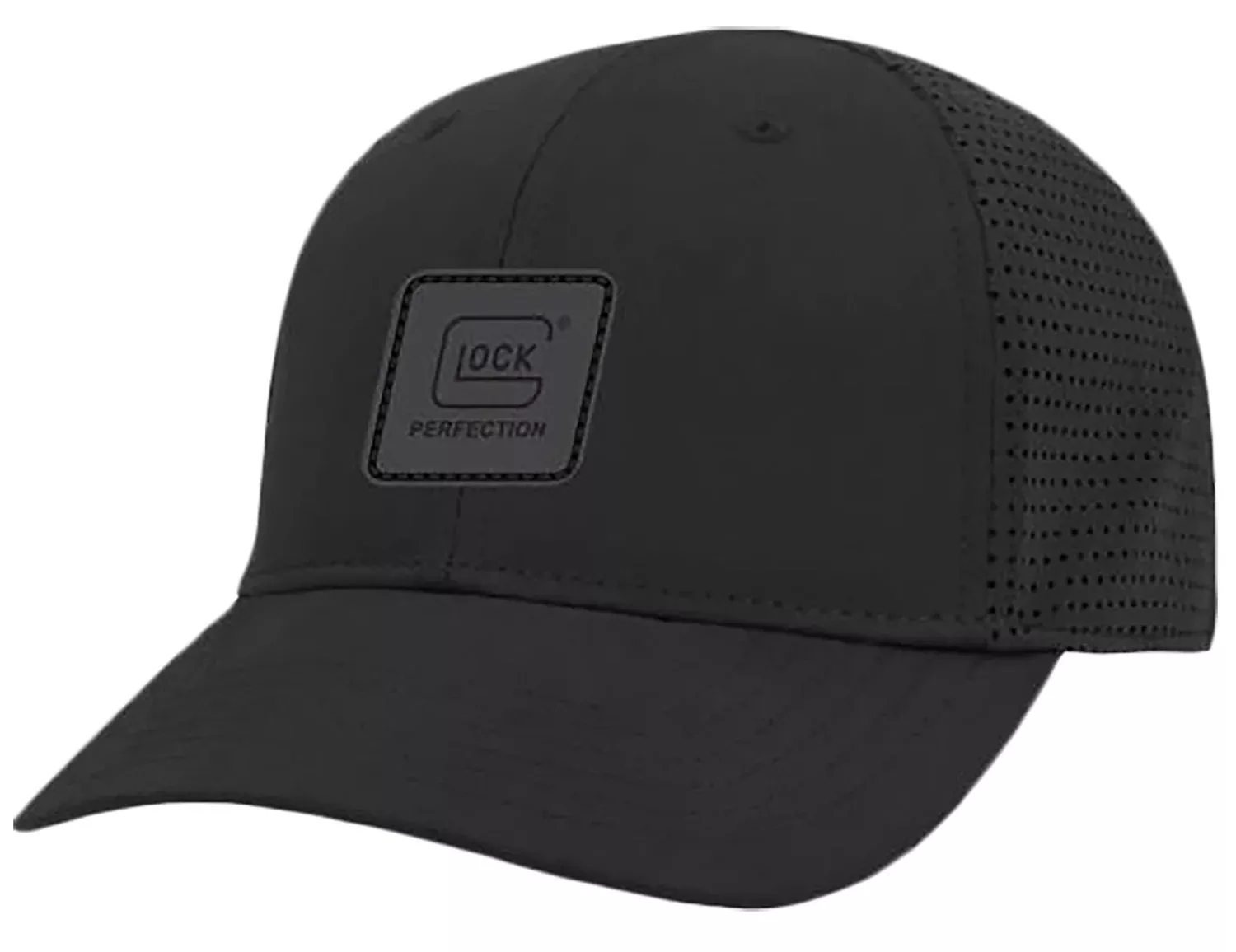 Glock Perfection Black Performance Hat with Logo Patch