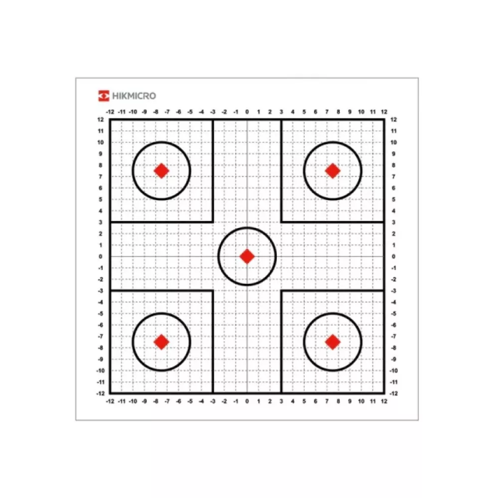 Hikmicro Thermal Zeroing Targets