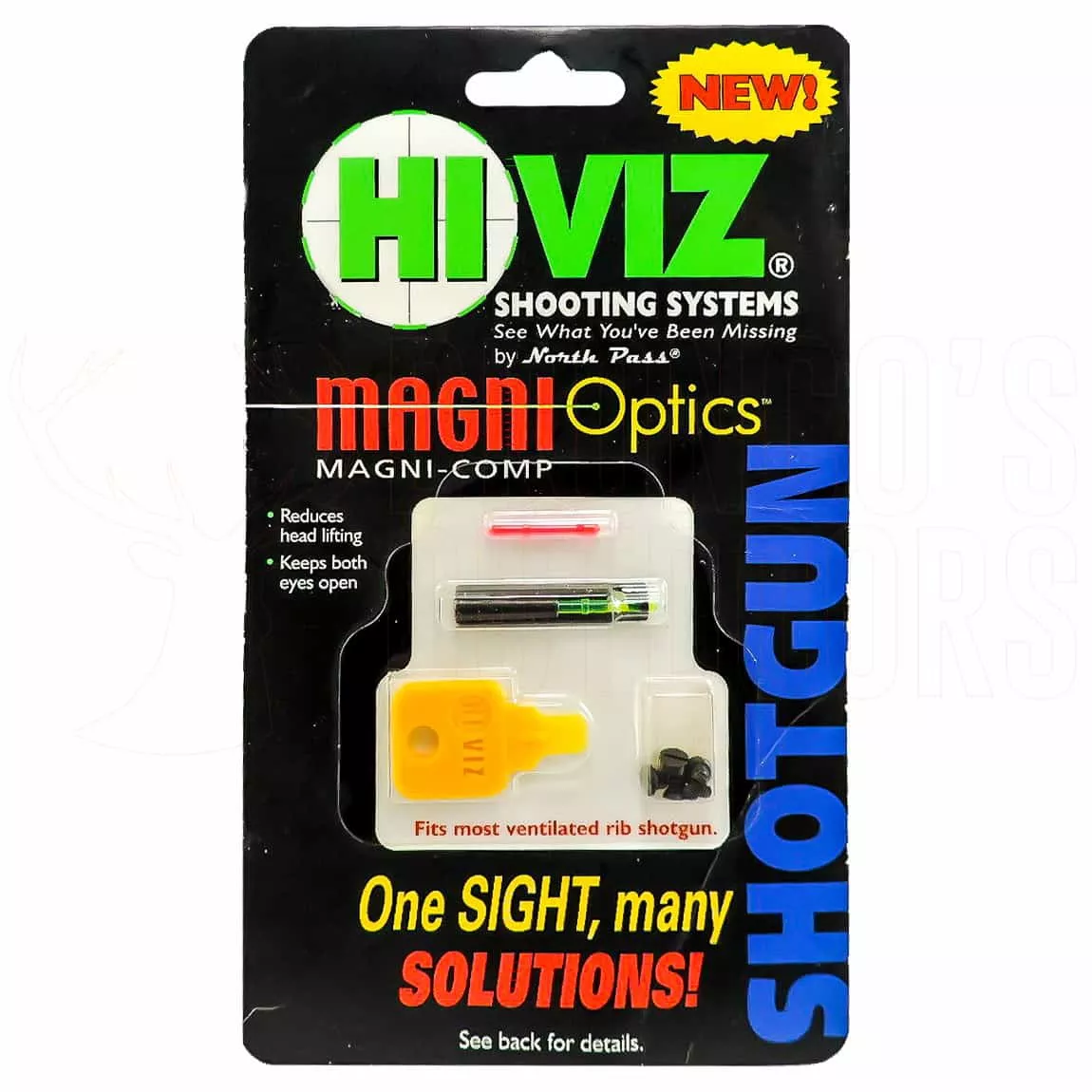 HiViz Magni-Comp Bead Replacement Front Sight Shotgun