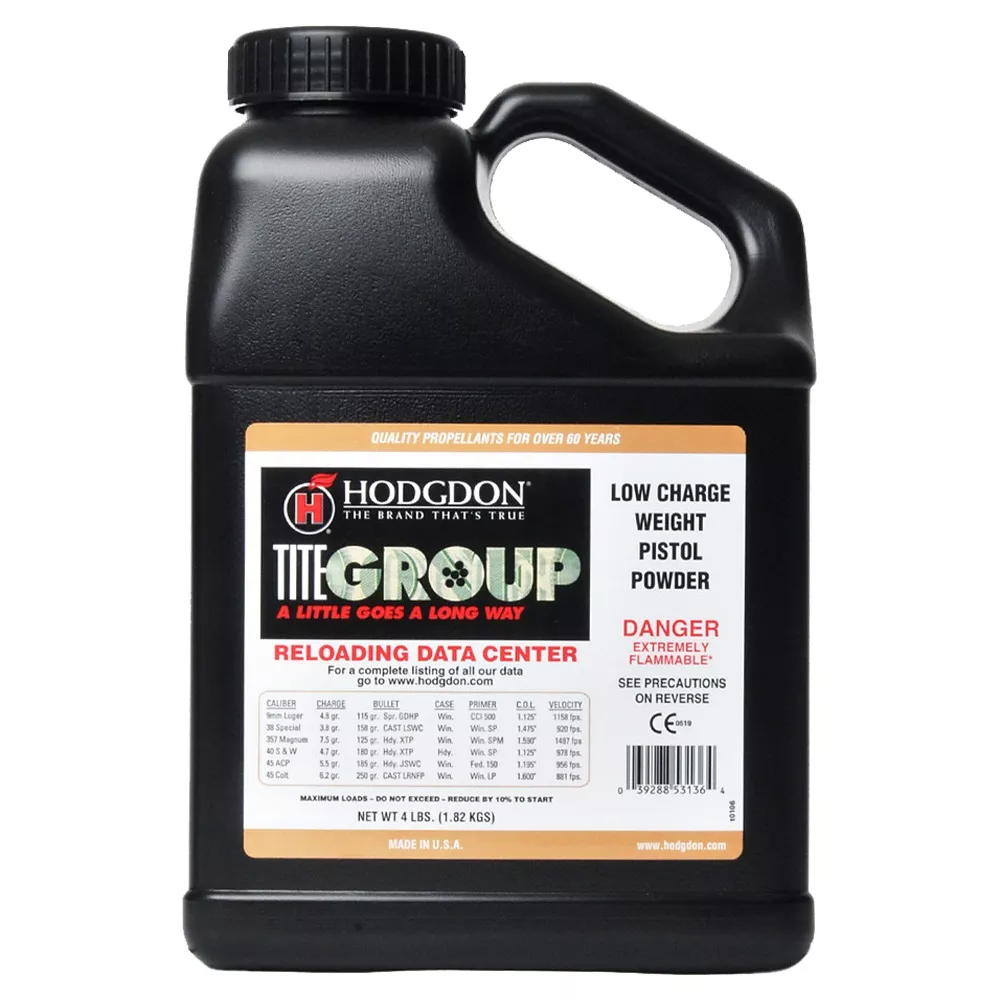Hodgdon TiteGroup Smokeless Powder 4lb