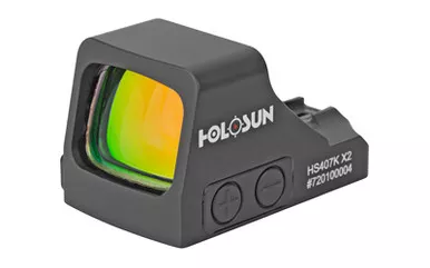 Holosun 407K X2 Reflex 6MOA Red Dot Shake Awake