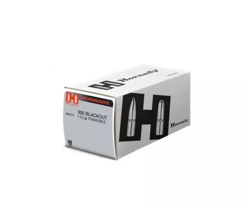 Hornady: 300BLK, 110gr,Frangible Training