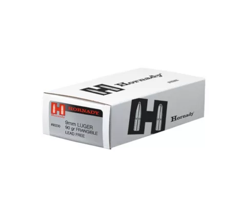 Hornady: 9mm Luger, 90GR, Frangible Training