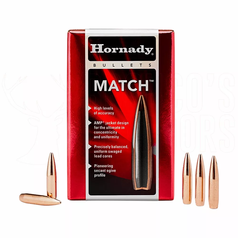 Hornady BTHP Match Projectiles .22 Cal 68gr