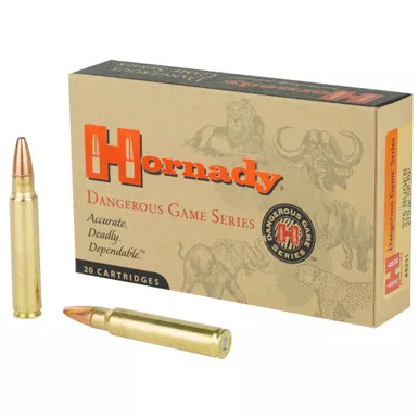 Hornady Dangerous Game, 375 Ruger, 270gr, Soft Point, InterLock, 20rd Box 8231