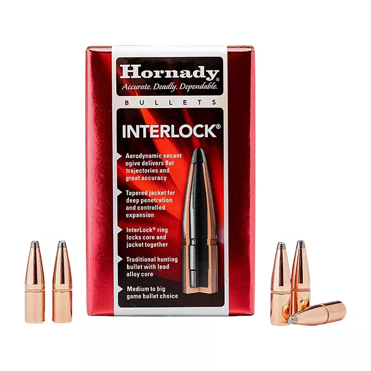Hornady InterLock Projectiles 7mm .284" 139gr SP 100 Rounds