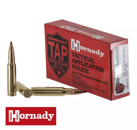 Hornady: TAP Precision .308 Winchester, 168gr. ELD Match AR™, 20/Box