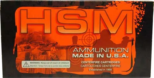 HSM .218 Bee Varmint V-Max 40 grain Polymer Tip ammunition