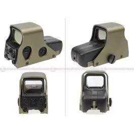 Hurricane 551 Holo Sight (Red Dot Scope) - (Titanium)