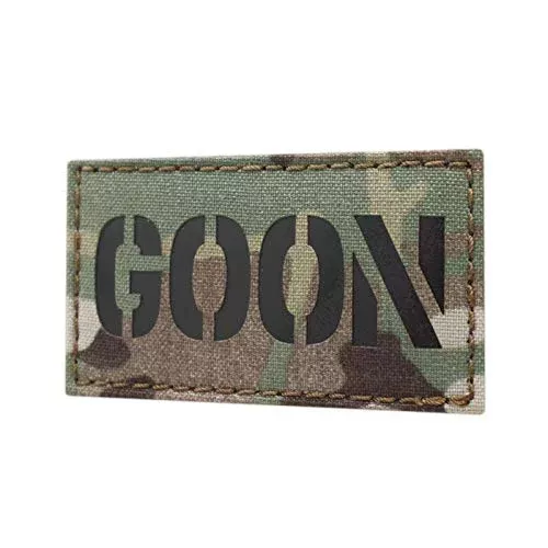 IR Goon Multicam OCP 2×3.5 Morale Tactical Touch Fastener Patch