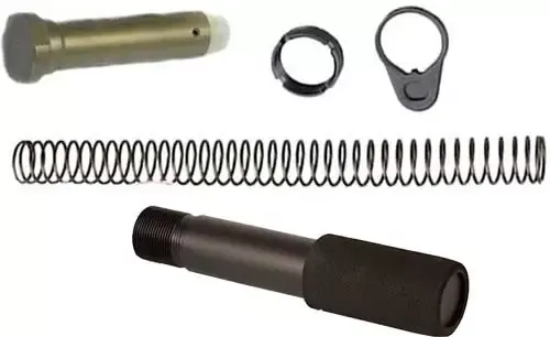 J&E PISTOL BUFFER TUBE COMBO – KIT BLACK