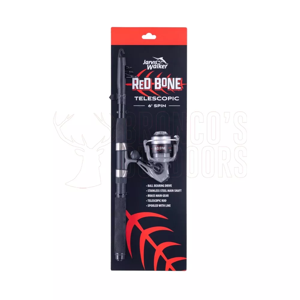 Jarvis Walker Red Bone RB4 Telescopic Combo 6'