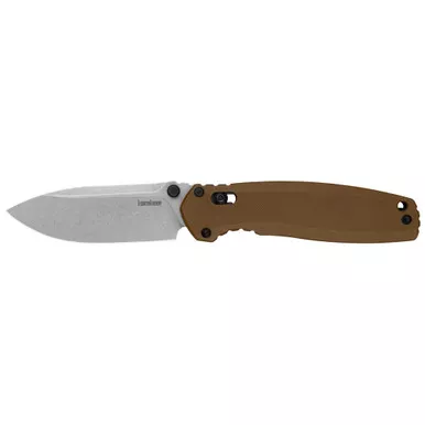 Kershaw BROADSIDE Spear Point 3.5" FDE