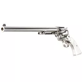 King Arms SAA .45 Peacemaker Revolver L- Silver (Gas Version)
