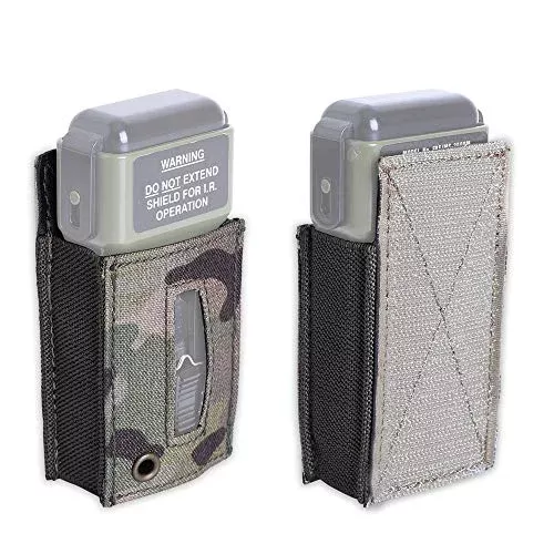 KRYDEX MS2000 Strobe Pouch Tactical Strobe Light Pouch Carrier with Hook