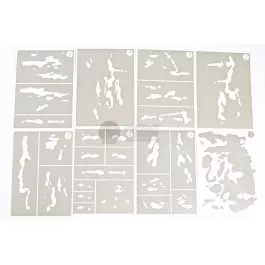 Landscape Stencil Set 'Multicam'
