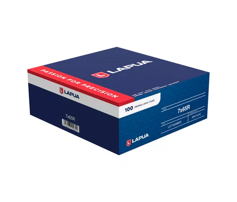 Lapua: 7x65R Brass Cases, 100/Box