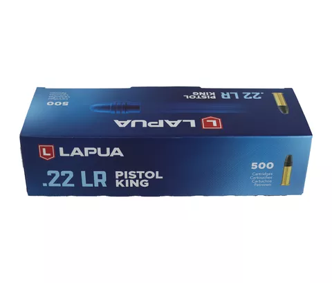 Lapua: Pistol King, .22 LR, 40gr, 500/Brick