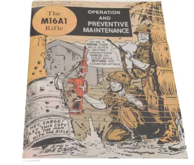 The M16A1 Rifle: Operation & Preventative Maintenance - (Vietnam Comic Book)