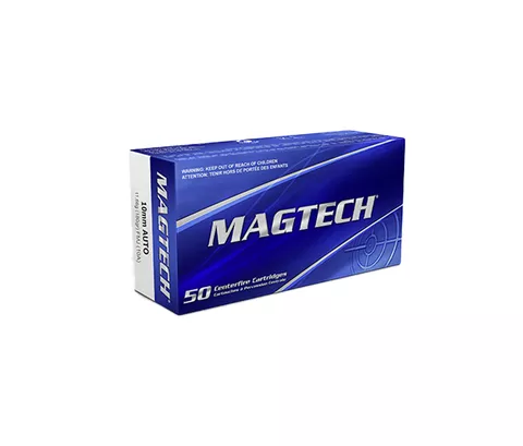 Magtech: 10mm Auto, 180gr, FMJ Ammunition, 50/Box