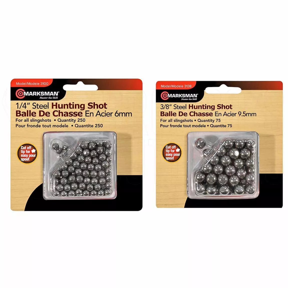 Marksman Steel Shot 1/4" 250 Quantity