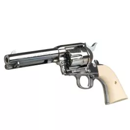 Marushin SAA .45 Peacemaker X-Cartridge Series (Super Chrome Silver)