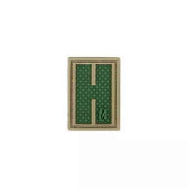 Maxpedition LETH Letter H Morale Patch - 0.84" x 1.18"