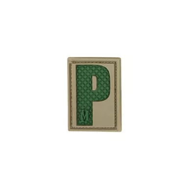 Maxpedition LETP Letter P Morale Patch - 0.84" x 1.18"