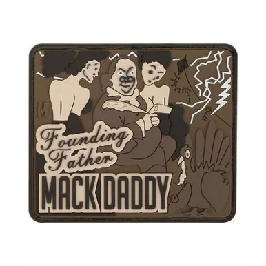 Maxpedition MACK Ben Franklin Mack Morale Patch - 3.00" x 2.60"