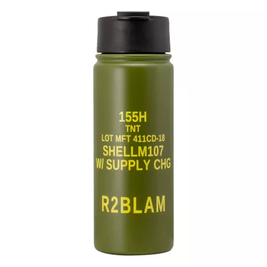 MFT M107 155MM Howitzer Flip Top Tumbler 16OZ