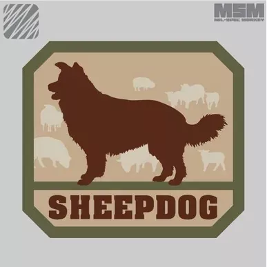 Mil-Spec Monkey Sheepdog Patch