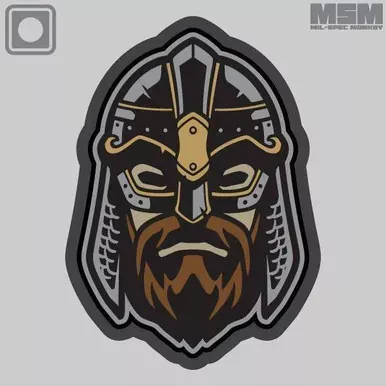 Mil-Spec Monkey Viking Head 2 PVC Patch