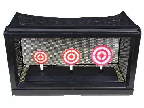 Multi-Function Automatic Auto Return Airsoft Target with BB Trap