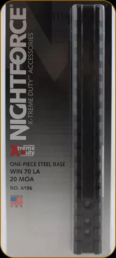 Nightforce - XTRM - Base - Win 70 LA - 1pc - 20 MOA - A196