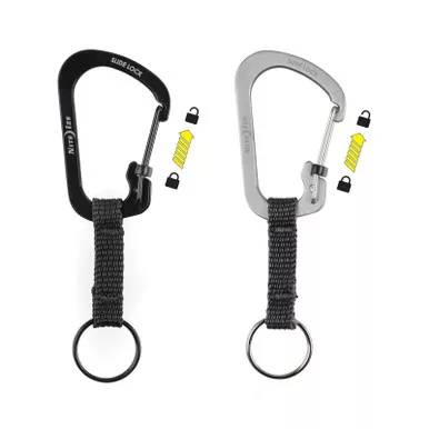 Nite Ize SlideLock Key Ring Stainless Steel