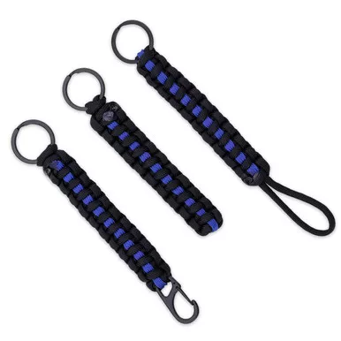 Paracord Key Fobs - Thin Blue Line