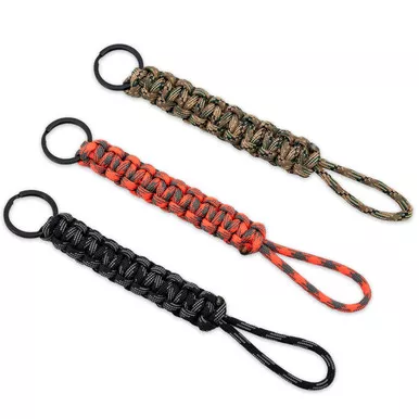 Paracord Key Fobs with Tether
