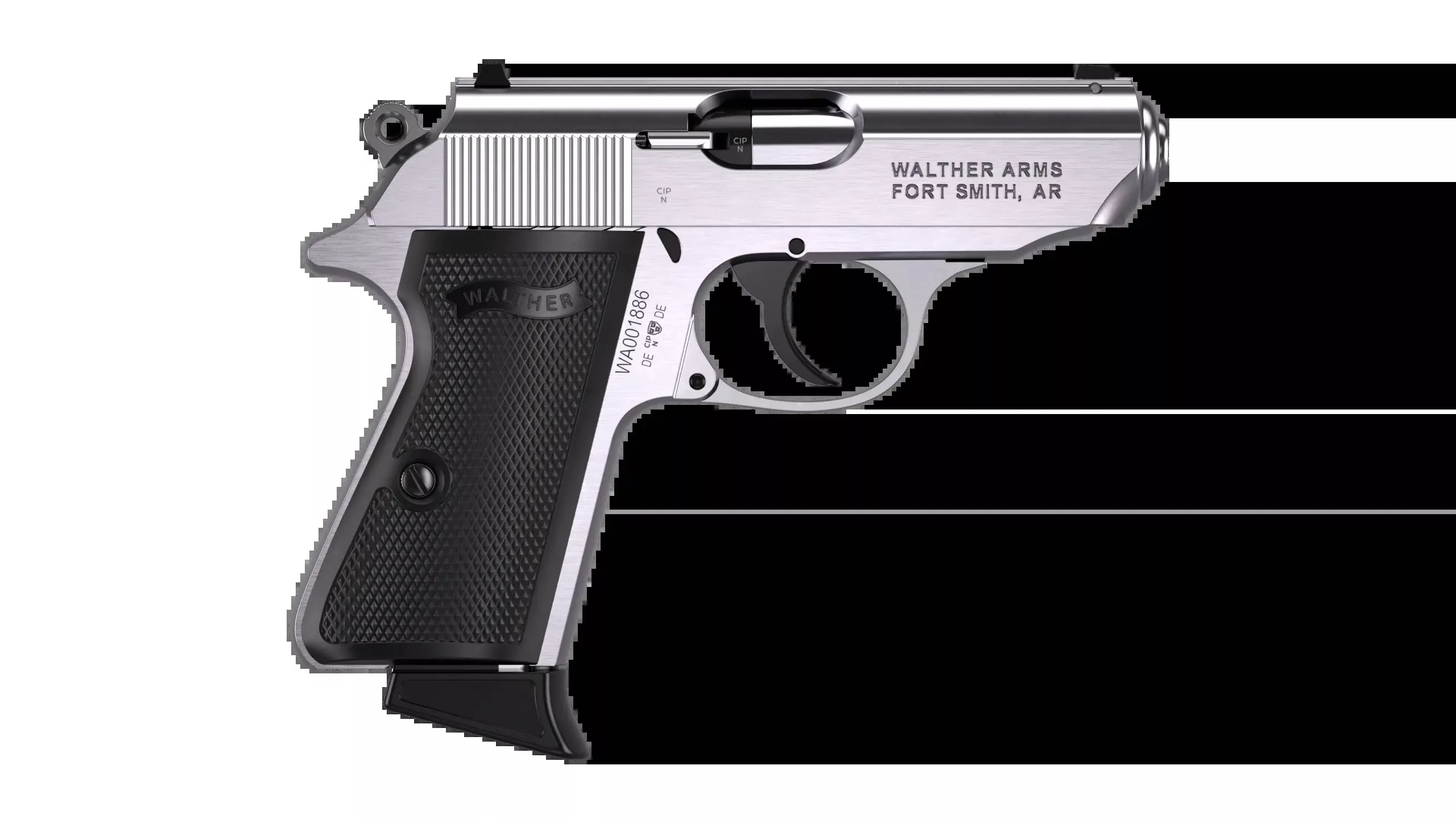 PPK/S 3.3" Nickel10RD 22LR