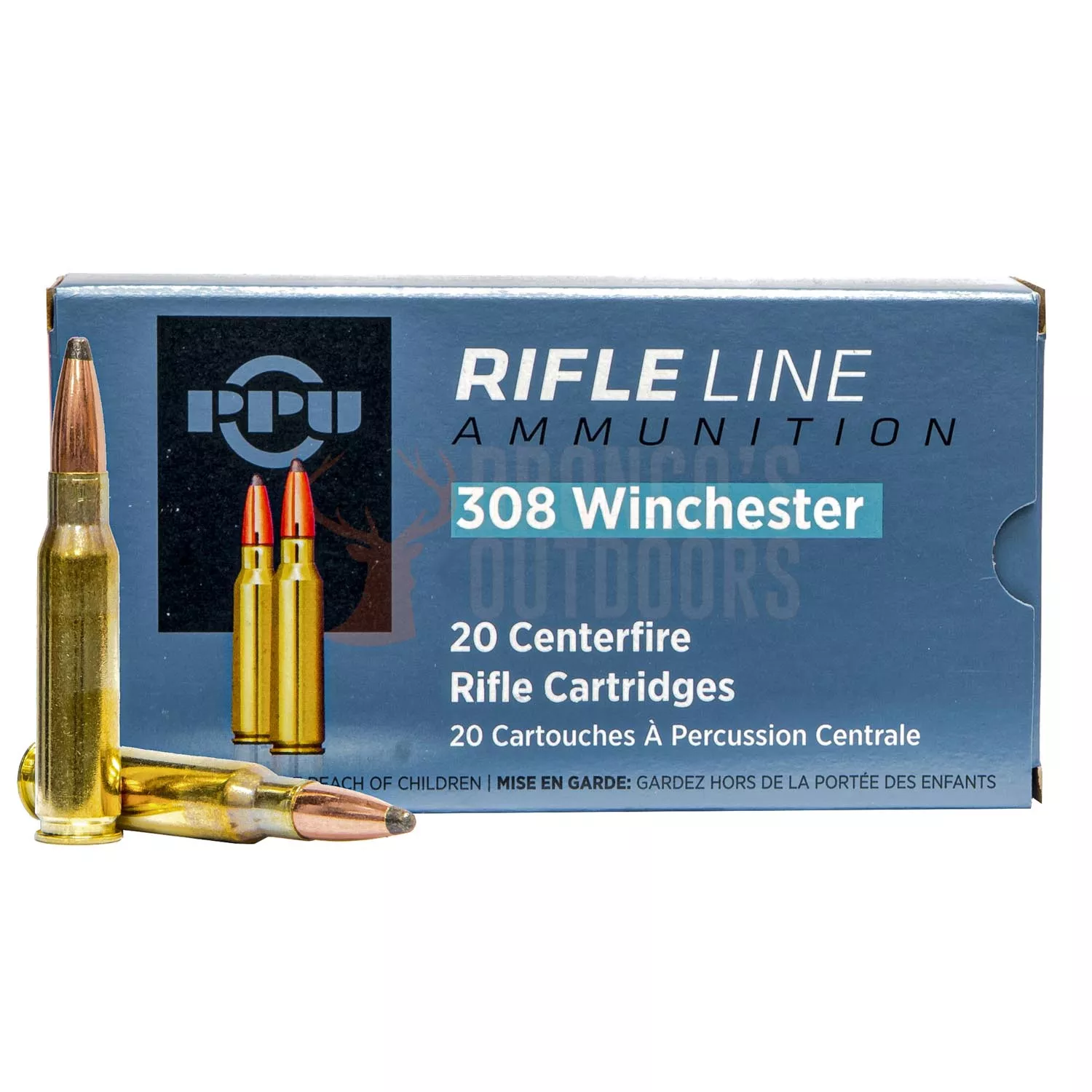 PPU Rifle Line .308 Win 165gr SP