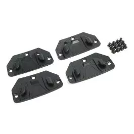 PTS MTEK FLUX Hooks for Retention Strap - Black