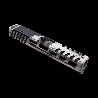 Queens White BW Slide G19 Gen3