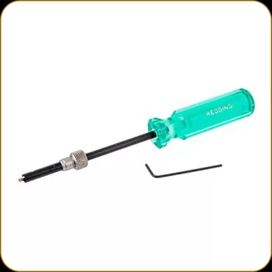 Redding - Universal Flash Hole Deburring Tool w/ handle and 30 cal pivot - 06100
