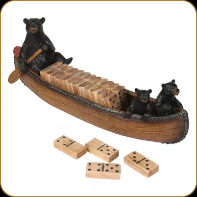 Rivers Edge - Bears - Domino Canoe Set - 800