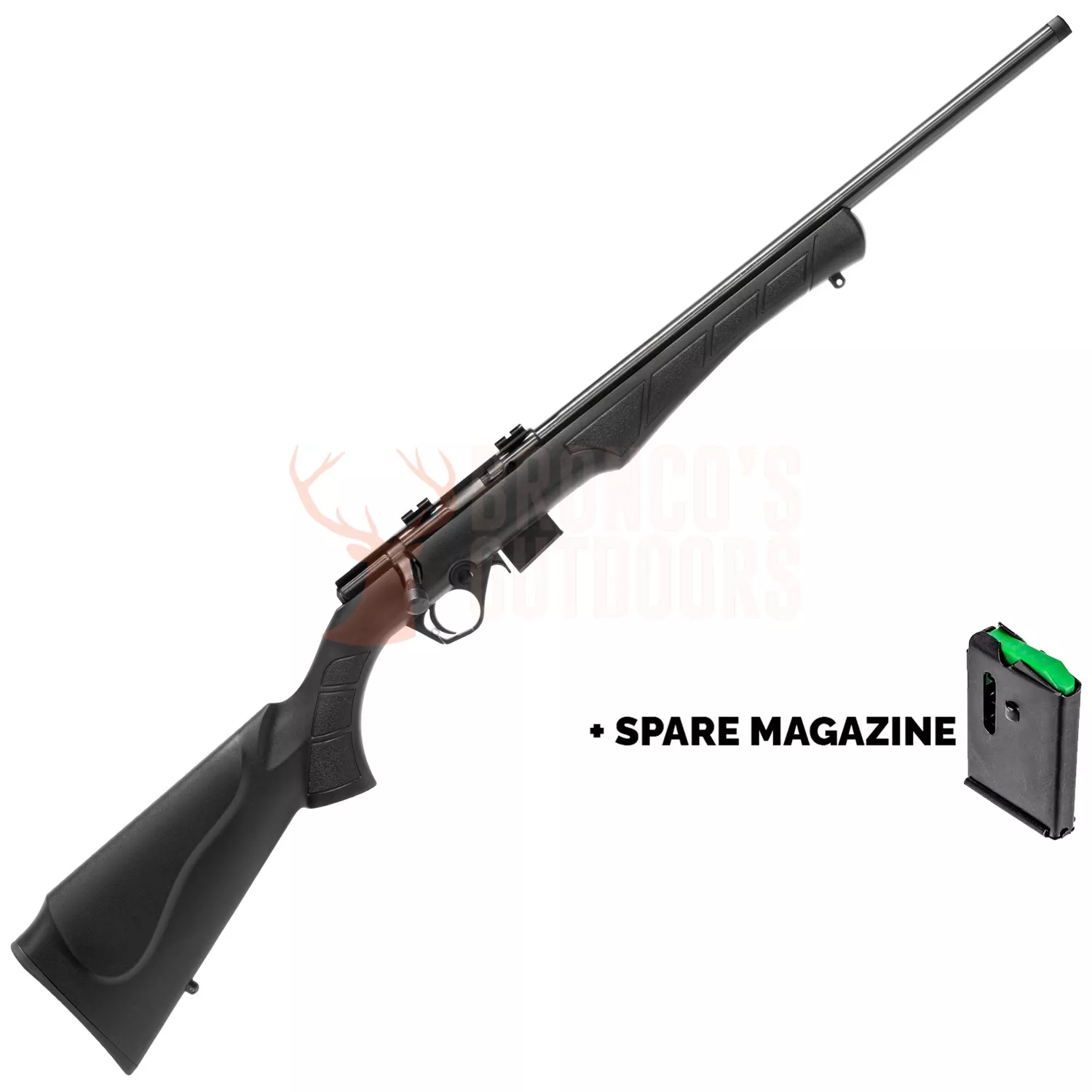 Rossi 8117 Black .17 HMR