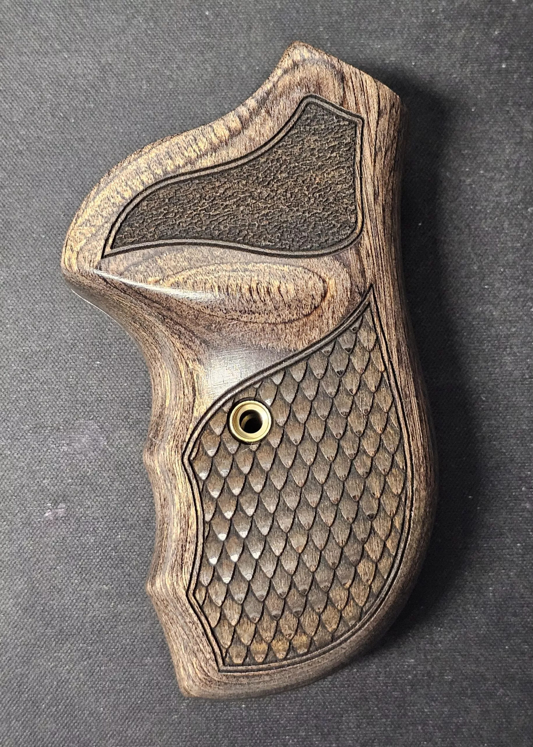 Ruger SP101 FG Rosewood Snake Skin Engineered Accessories